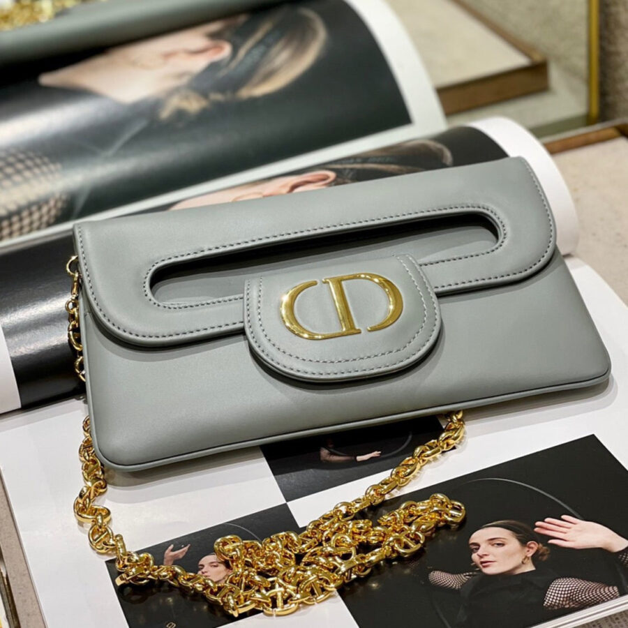 CD Diordouble Bag Blue Calfskin 336780 | Studio Nafay