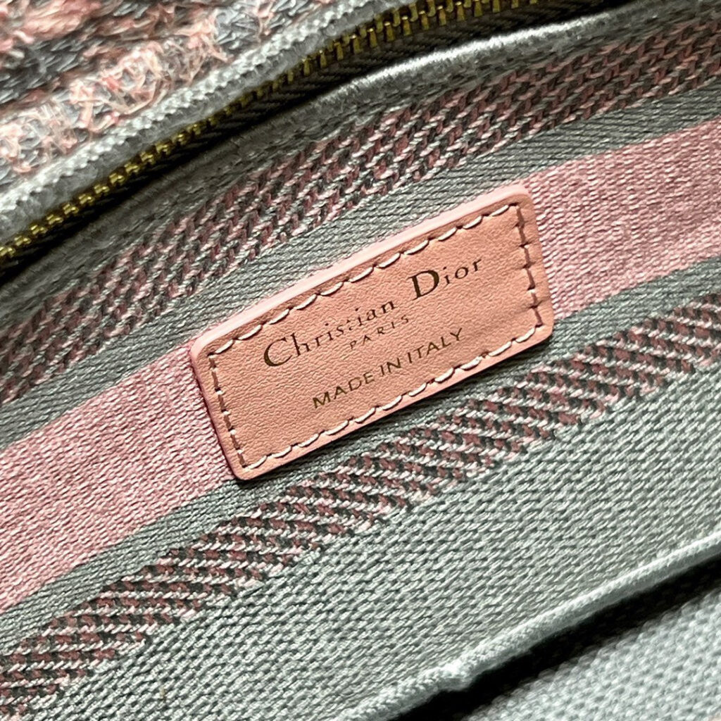CD New Foundation Tiger 24 Lady Dior Bag Canvas 336733 | Studio Nafay