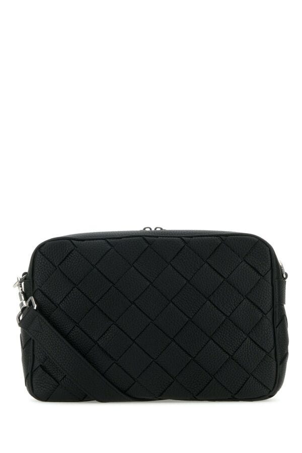 Bottega Veneta Man Grain Leather Camera Case Large | Studio Nafay