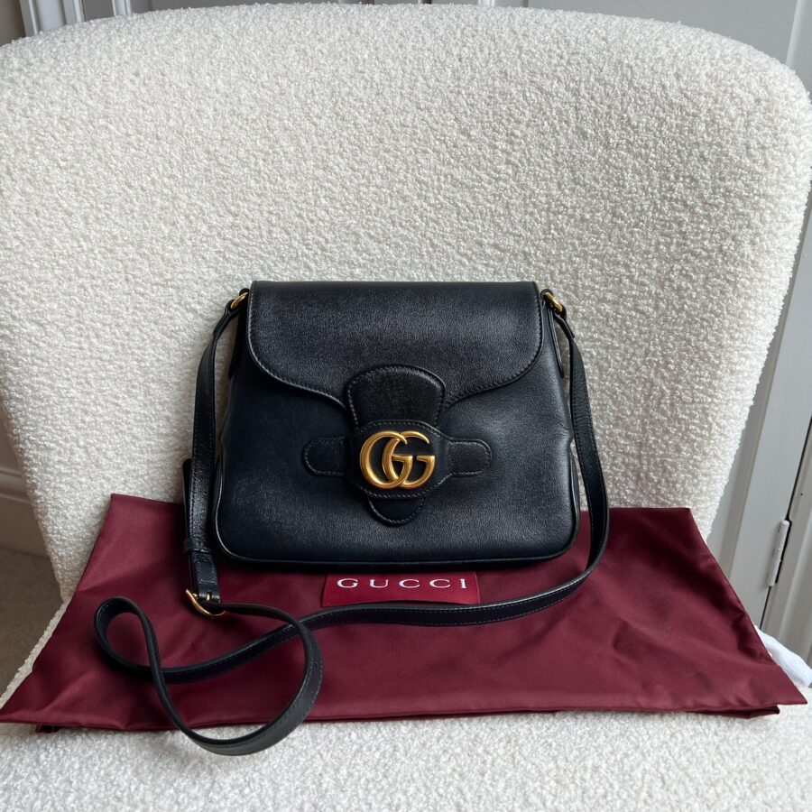 Gucci Black Dahlia Bag | Studio Nafay