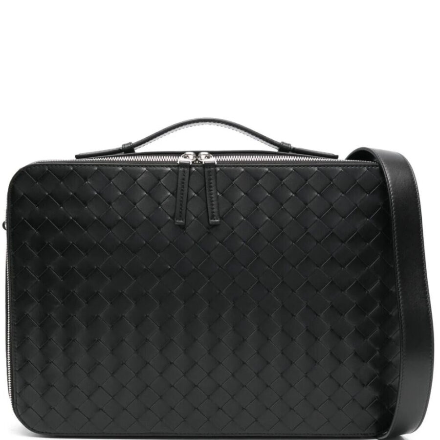 Bottega Veneta Women Getaway Slim Briefcase | Studio Nafay