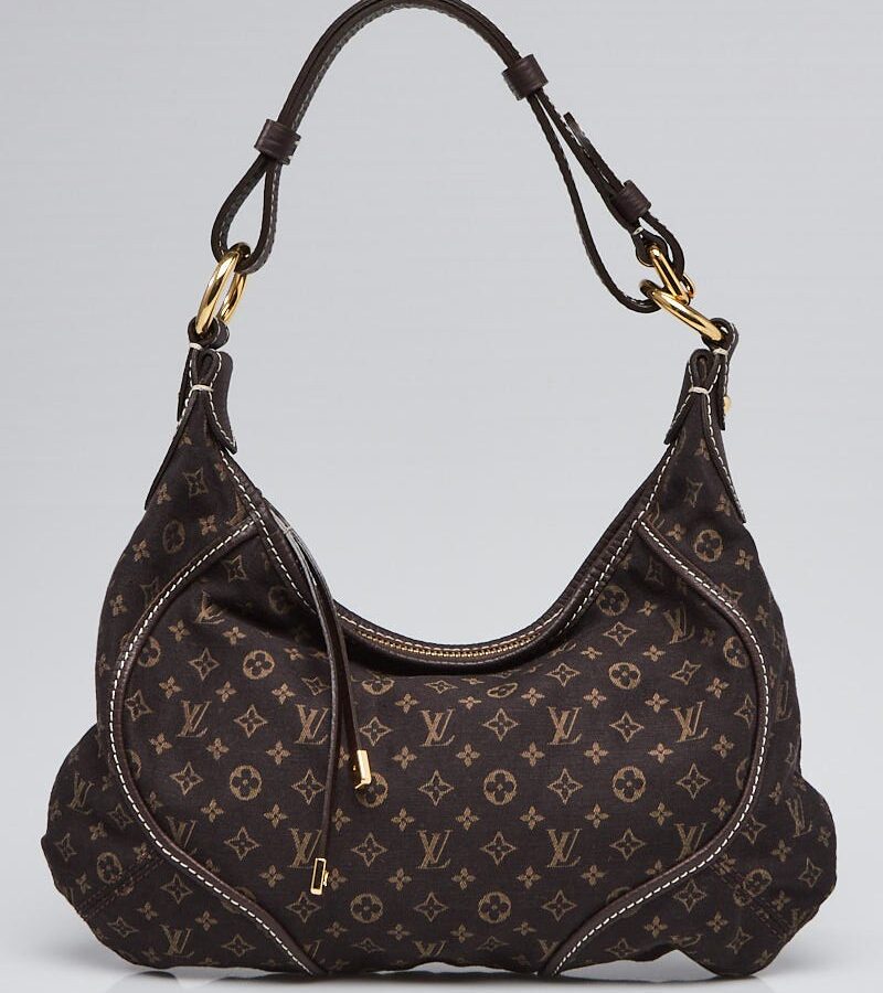 Louis Vuitton Brown Monogram Mini Lin Manon PM Handbag