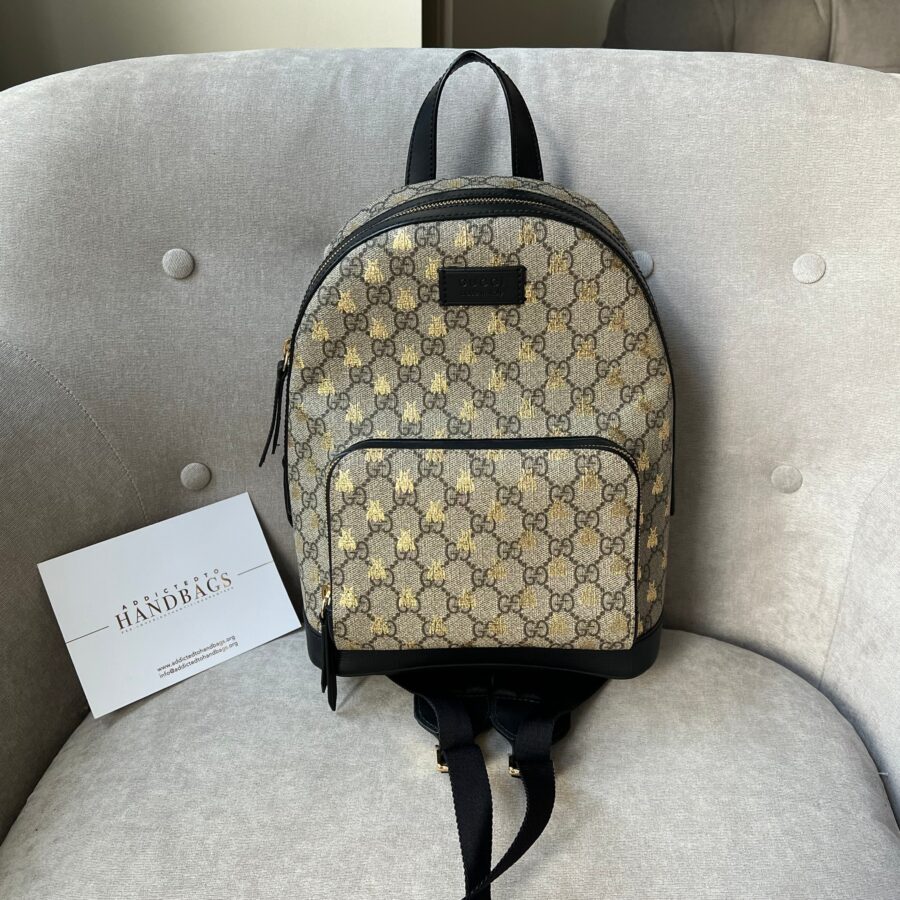 Gucci Supreme Bee Small Backpack | Studio Nafay