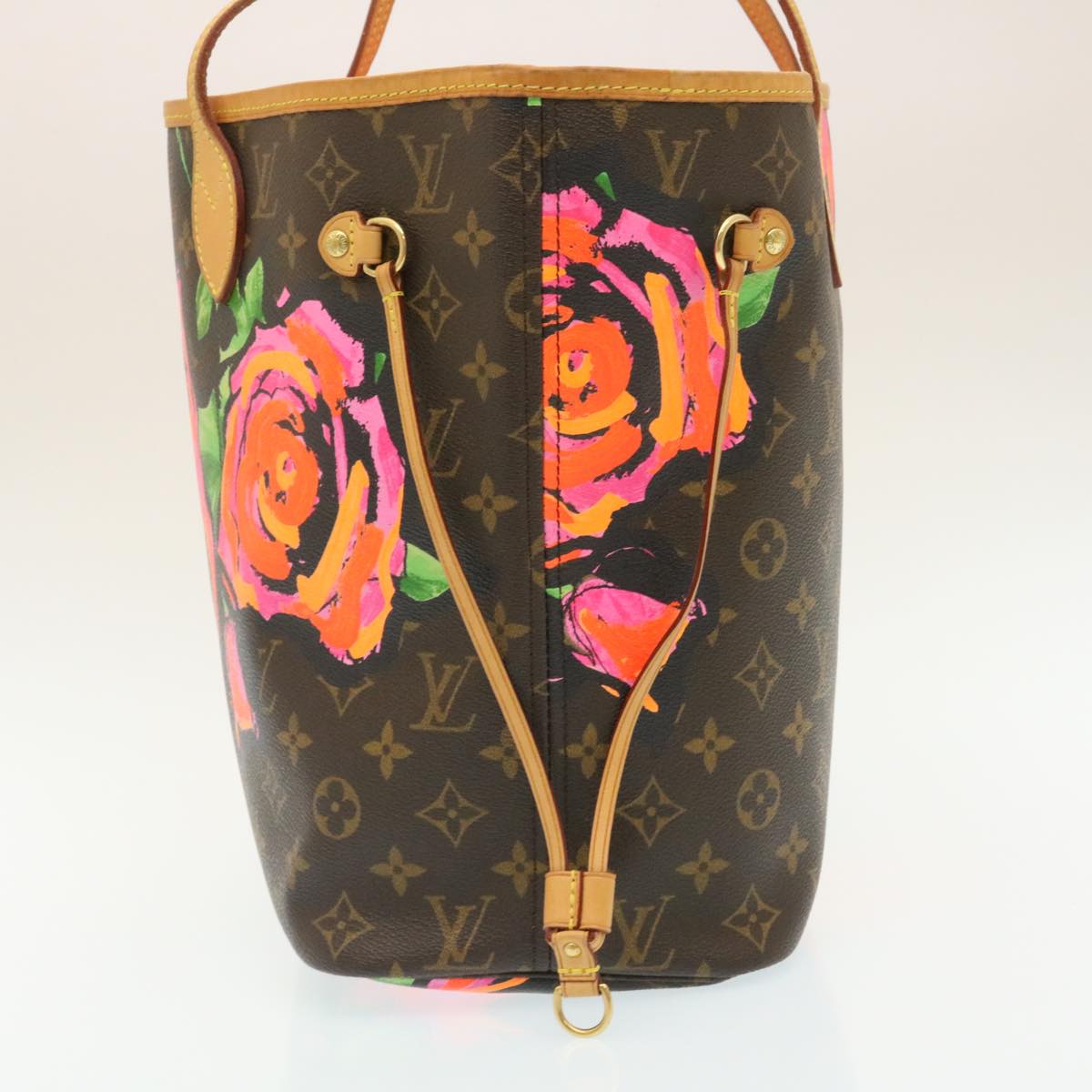 LOUIS VUITTON Monogram Rose Neverfull MM Tote Bag LV 29172A