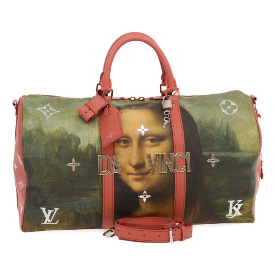 LOUIS VUITTON Masters Collection Keepall Bandouliere 50 Boston Auth 29559A | Studio Nafay