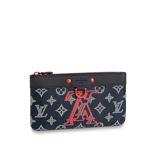 Louis Vuitton Discovery Pochette Monogram Upside Down Canvas | Studio Nafay