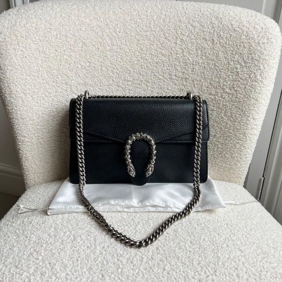 Gucci Dionysus GG Black Small Shoulder Bag (RRP £2,670) | Studio Nafay