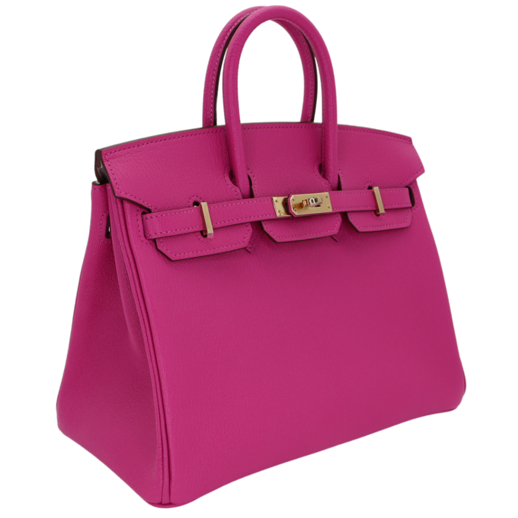 Hermes25cm Birkin HSS Rose Magnolia/ Gris Perle Chèvre Leather Rose Gold Hardware - Product Image 2