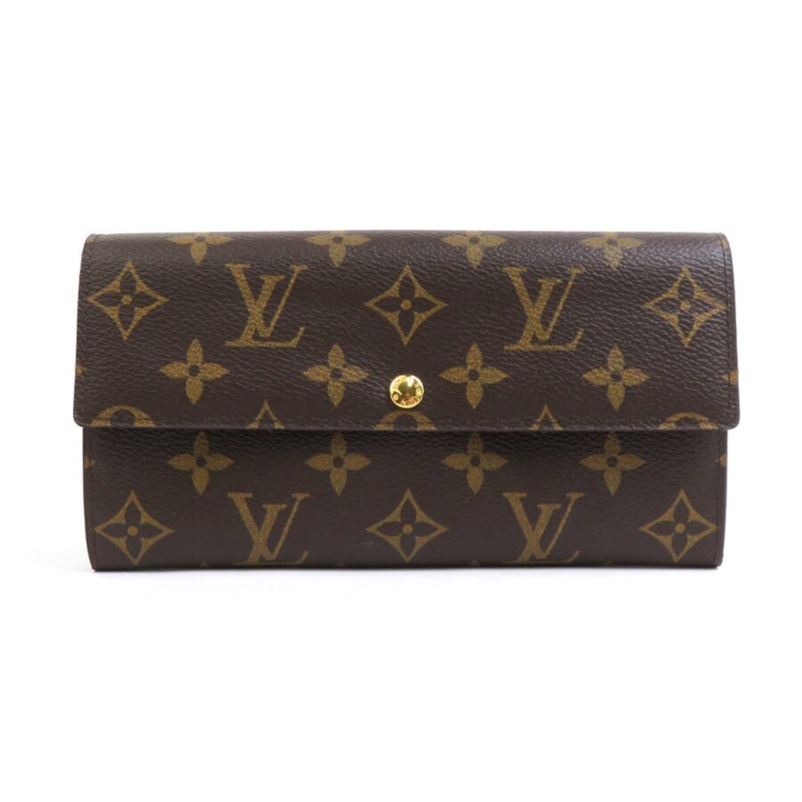 Louis Vuitton Monogram Long Wallet (Bi-Fold)