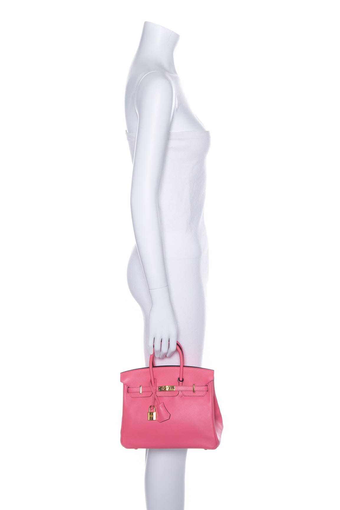 Hermès Rose 25cm Birkin Handbag