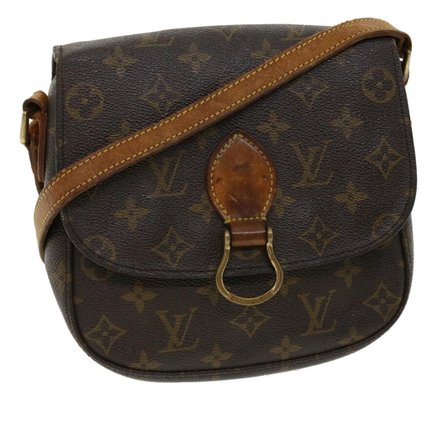 LOUIS VUITTON Monogram Saint Cloud MM Shoulder Bag LV Auth 31297 | Studio Nafay