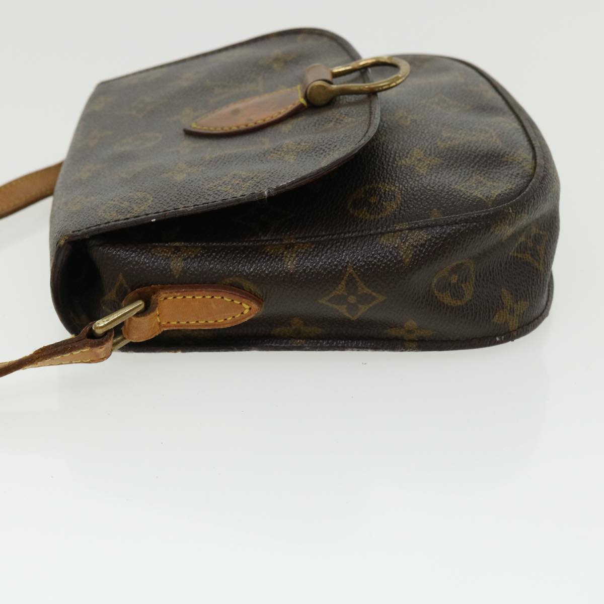 LOUIS VUITTON Monogram Saint Cloud MM Shoulder Bag LV Auth 31297