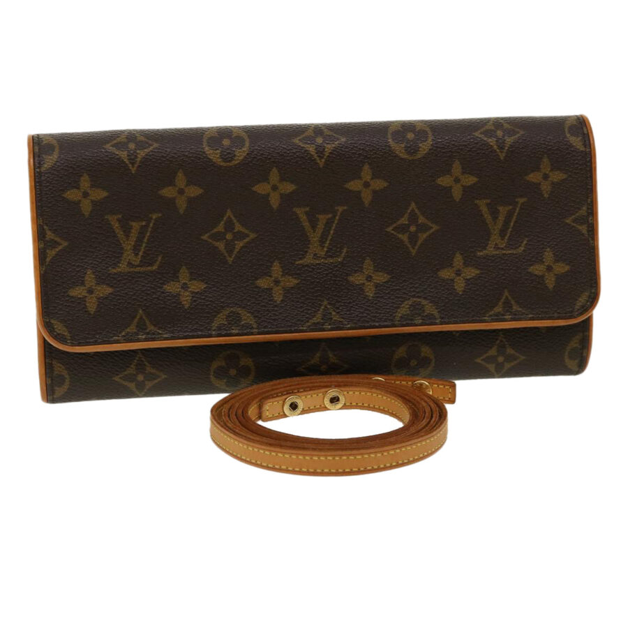 LOUIS VUITTON Monogram Pochette Twin GM Shoulder Bag LV Auth 31478 | Studio Nafay