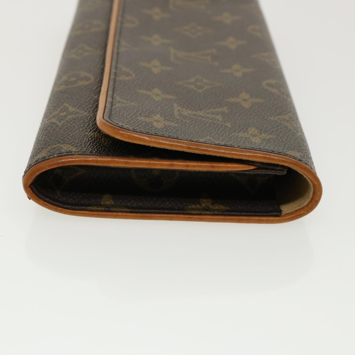 LOUIS VUITTON Monogram Pochette Twin GM Shoulder Bag LV Auth 31478