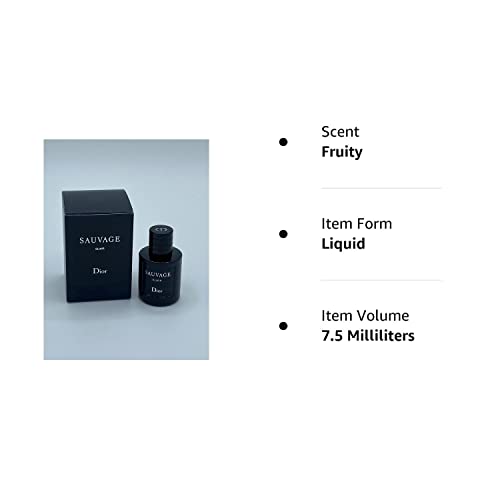 Dior Sauvage Elixir 0.25 Fl Oz / 7.5 mL Deluxe Travel Size Mini Bottle | Studio Nafay