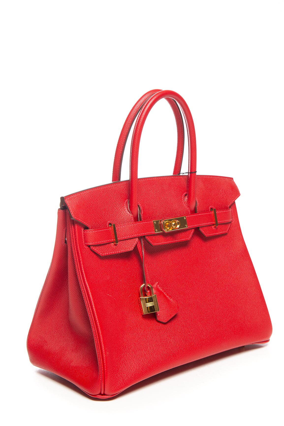 Hermès Rouge Casaque Epsom Leather Birkin 30 CM