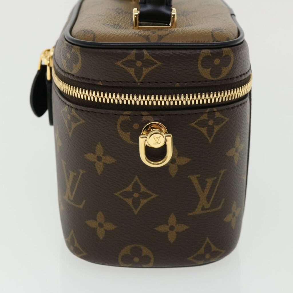 LOUIS VUITTON Monogram Reverse Vanity NVPM Hand Bag 2way LV 33160A - Product Image 2