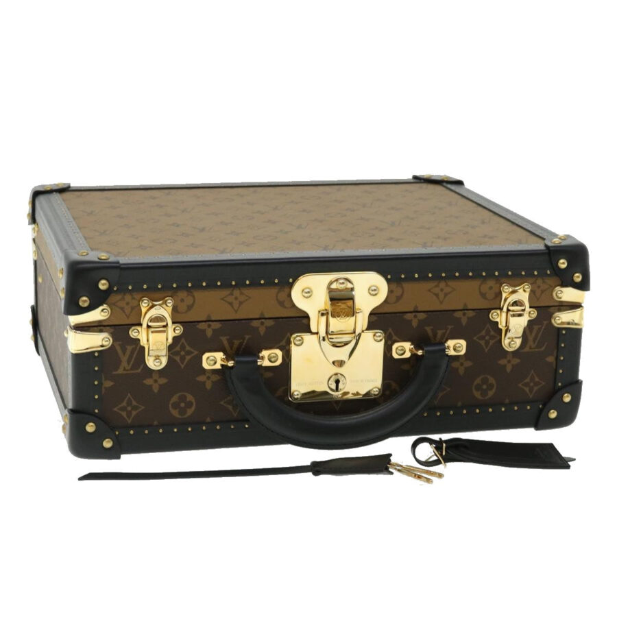 LOUIS VUITTON Monogram Reverse Canvas Cotoville 40 Trunk LV 34216A | Studio Nafay