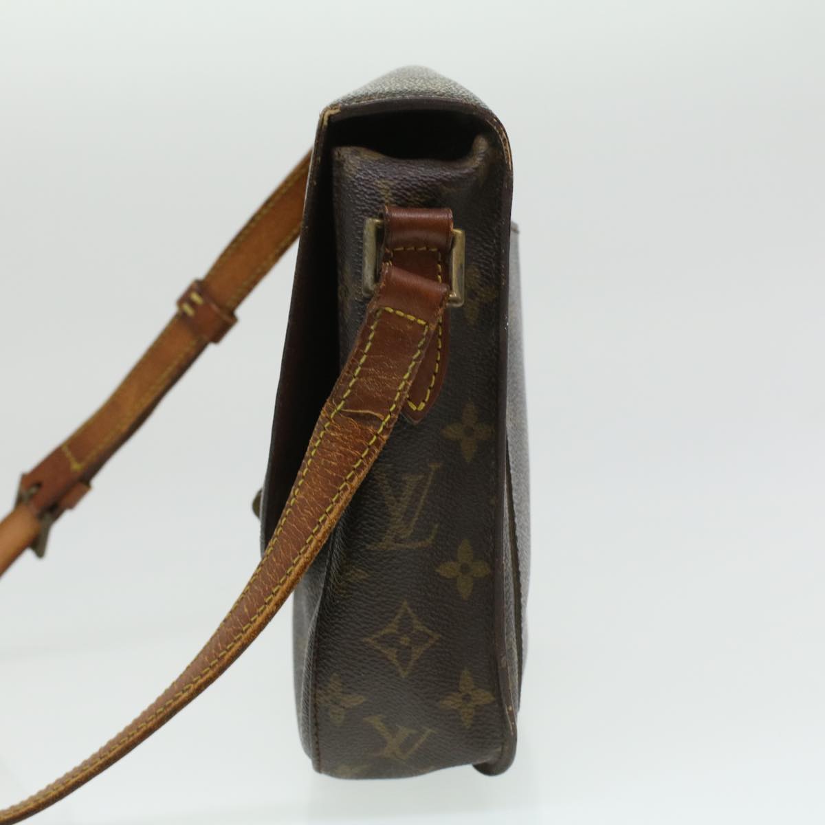 LOUIS VUITTON Monogram Saint Cloud GM Shoulder Bag LV Auth 34423