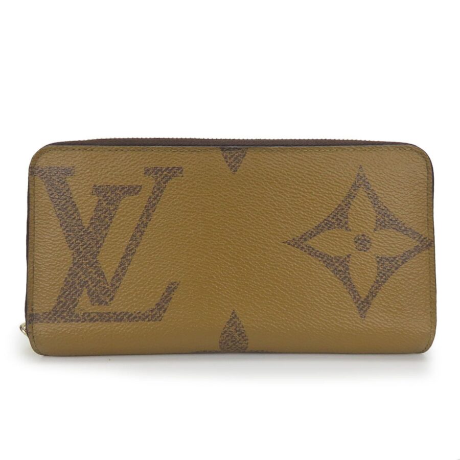Louis Vuitton Monogram Reverse Long Wallet (Bi-Fold)
