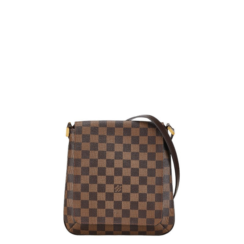 Louis Vuitton Damier Musée Salsa Long Shoulder Bag Brown PVC Leather LOUIS VUITTON | Studio Nafay