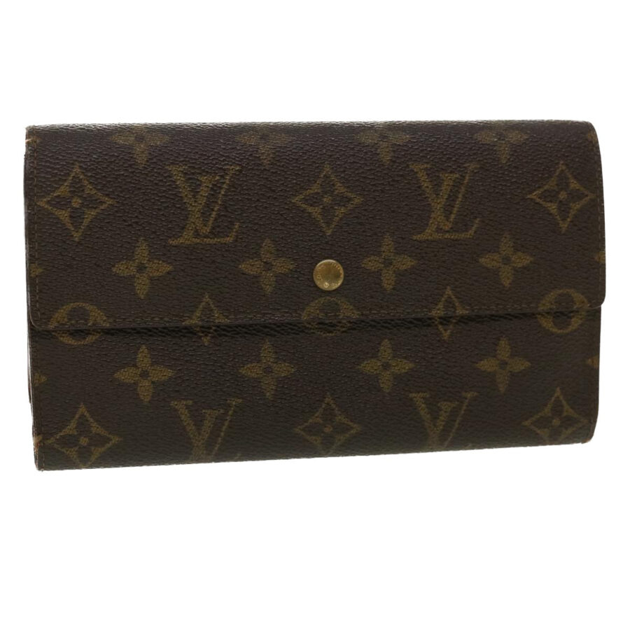 LOUIS VUITTON Monogram Portefeuille International Long Wallet Auth 35564 | Studio Nafay