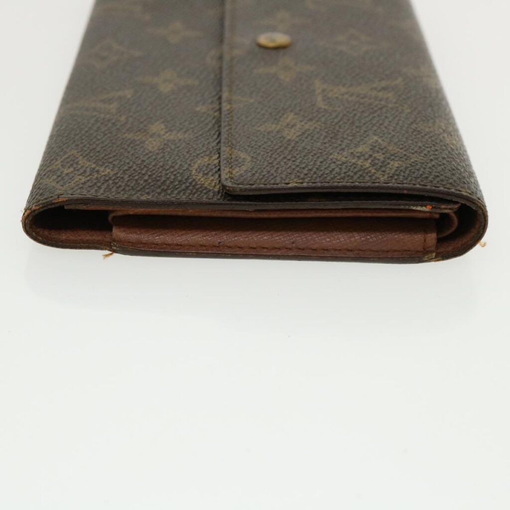 LOUIS VUITTON Monogram Portefeuille International Long Wallet Auth 35564 - Product Image 2