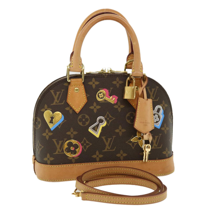 LOUIS VUITTON Monogram Lovelock Alma BB Hand Bag LV Auth 35666 | Studio Nafay