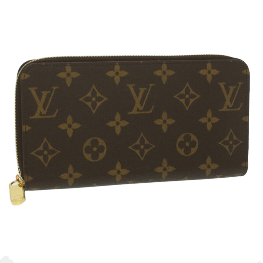LOUIS VUITTON Monogram Zippy Wallet Long Wallet Rose Valerine Auth 36358A | Studio Nafay