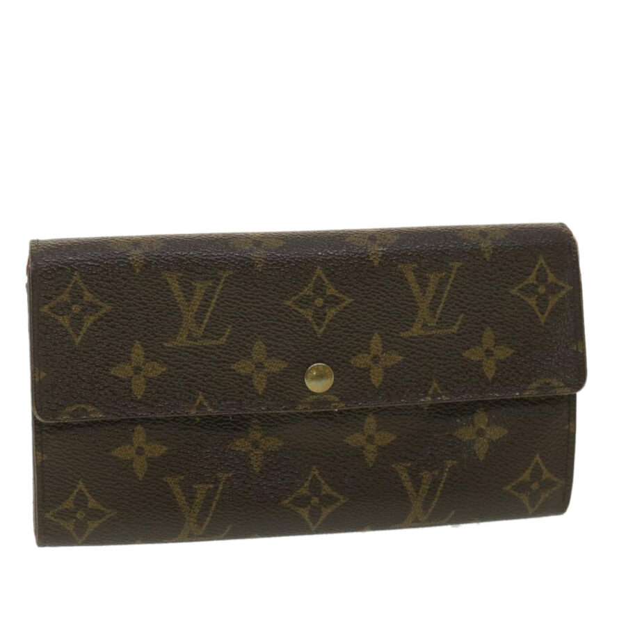 LOUIS VUITTON Monogram Portefeiulle Sarah Long Wallet LV Auth 36787 | Studio Nafay