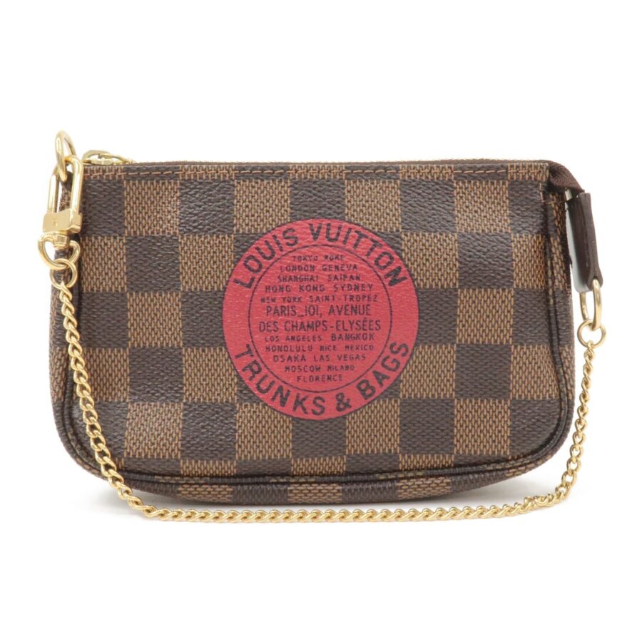 Louis Vuitton Damier T&B Mini Pochette Accessoires Pouch | Studio Nafay