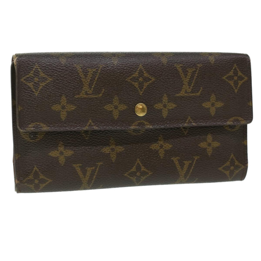 LOUIS VUITTON Monogram Portefeuille International Long Wallet Auth 37054 | Studio Nafay
