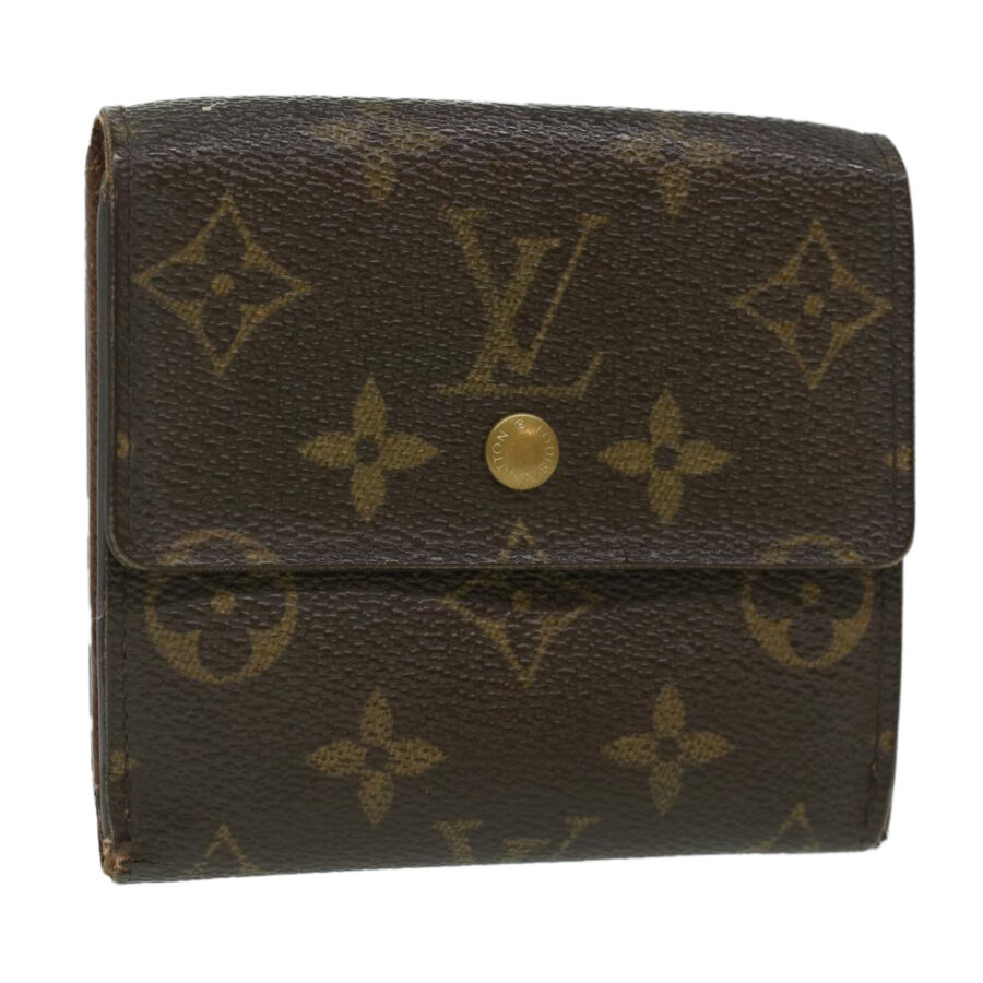LOUIS VUITTON Monogram Portefeuille Elise Wallet LV Auth 37068 | Studio Nafay