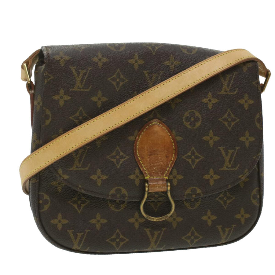 LOUIS VUITTON Monogram Saint Cloud GM Shoulder Bag LV Auth 37162 | Studio Nafay
