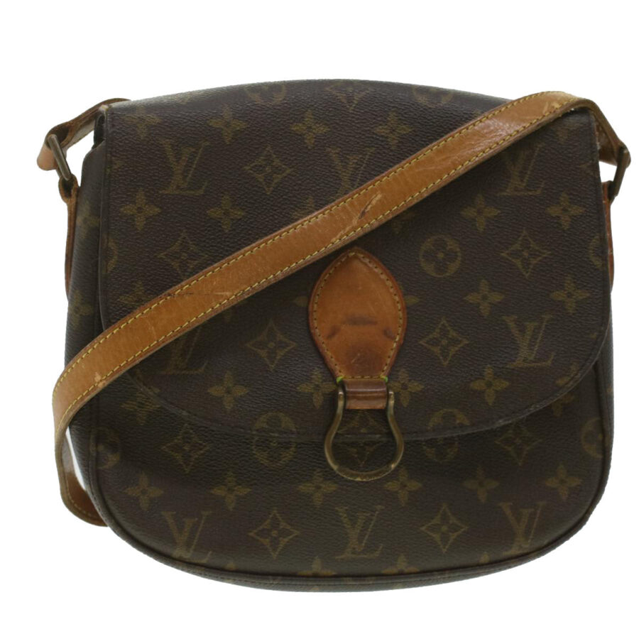 LOUIS VUITTON Monogram Saint Cloud GM Shoulder Bag LV Auth 37165 | Studio Nafay
