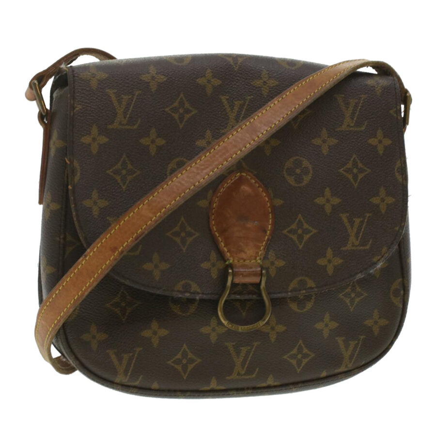 LOUIS VUITTON Monogram Saint Cloud GM Shoulder Bag LV Auth 37267 | Studio Nafay