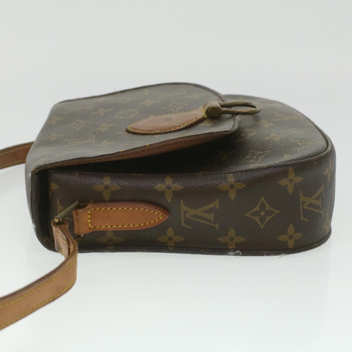 LOUIS VUITTON Monogram Saint Cloud GM Shoulder Bag LV Auth 37267