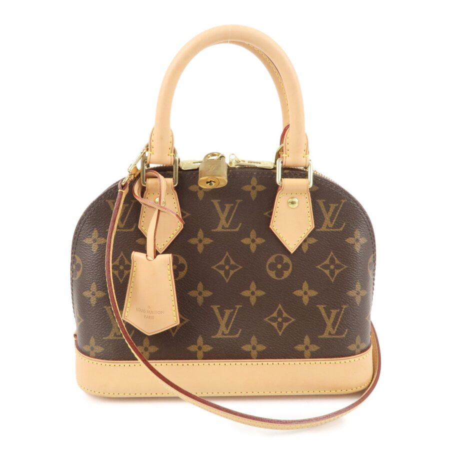 Louis Vuitton Monogram Alma BB 2Way Hand Bag Brown | Studio Nafay
