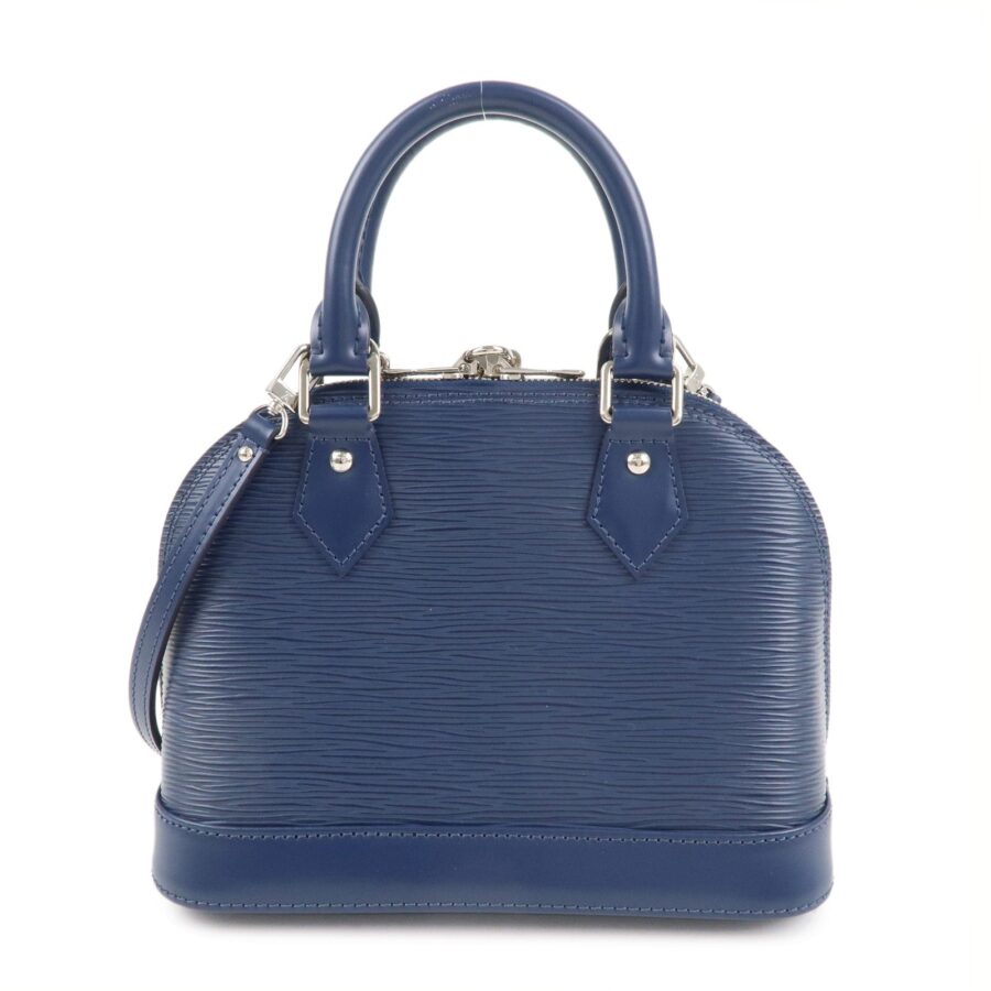 Louis Vuitton Epi Alma BB 2Way Hand Bag Andigo Blue | Studio Nafay
