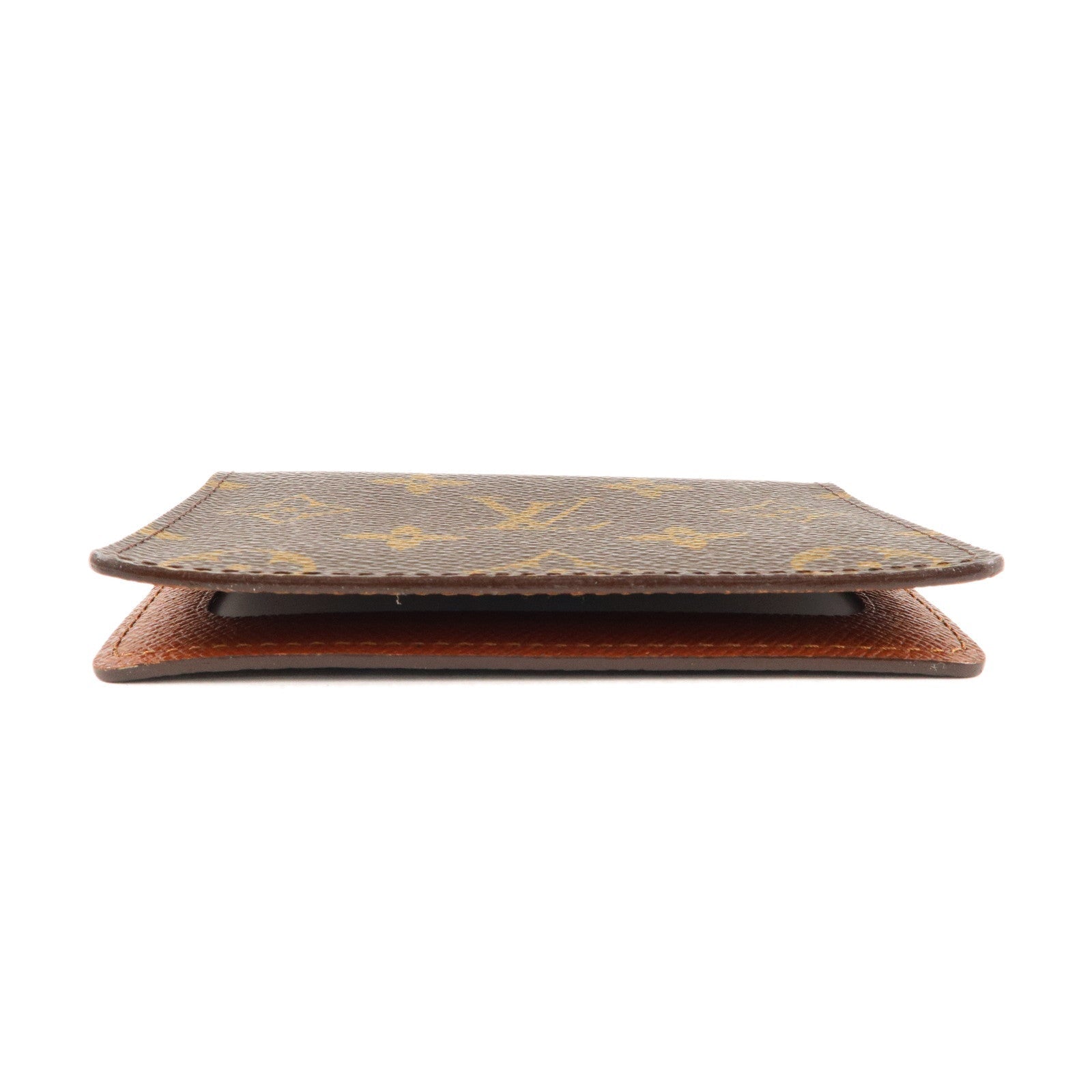 Louis Vuitton Monogram Porto 2 Cult Vertical Card Case