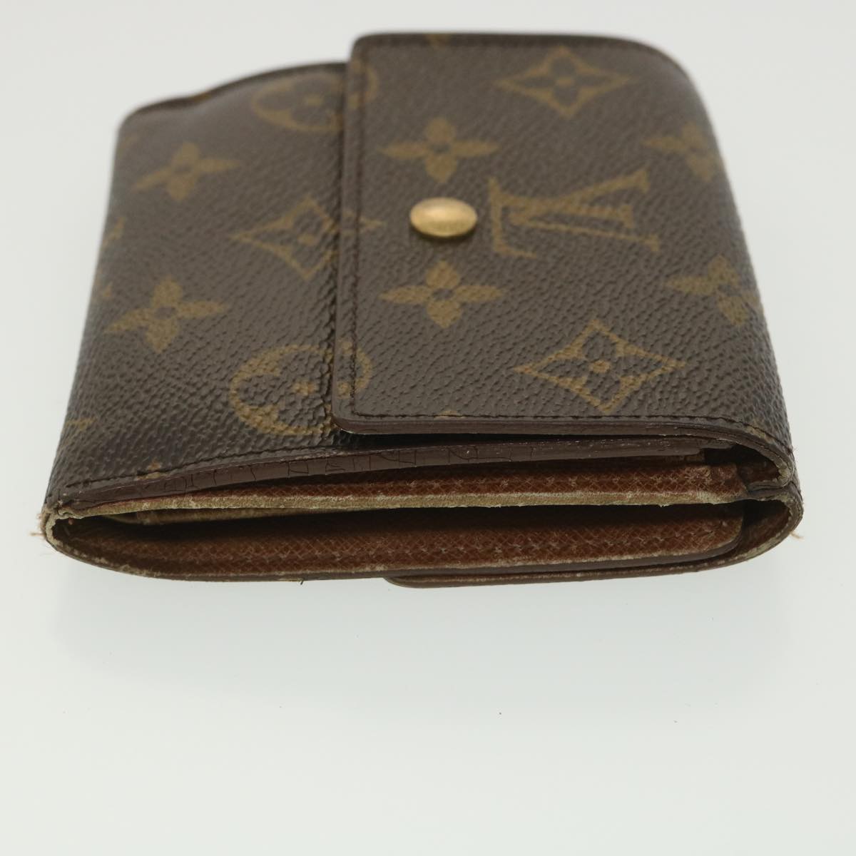 LOUIS VUITTON Monogram Portefeuille Elise Wallet LV Auth 38169