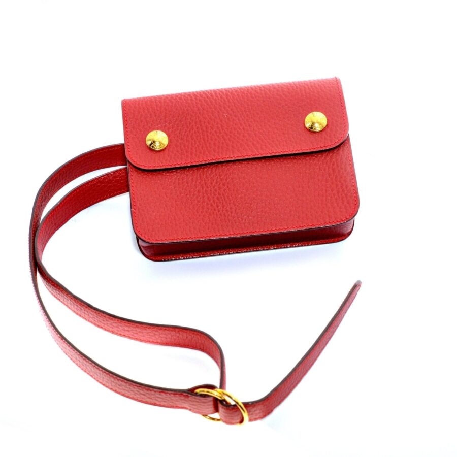 HERMÈS Leather Flap Bum Leather Pochette Waist bag | Studio Nafay