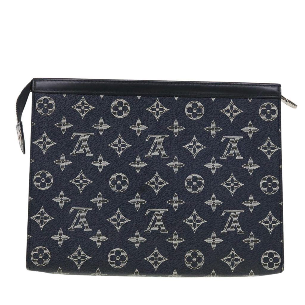 LOUIS VUITTON Monogram Savanna Pochette Voyage Clutch Bag LV Auth 40675A - Product Image 2