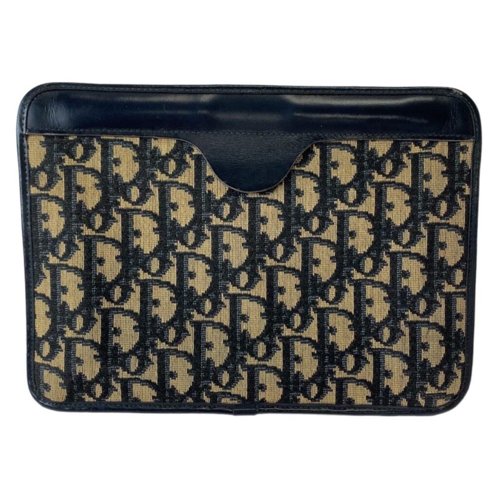 Dior Trotter Canvas/Leather Clutch Bag 407266 - Product Image 2