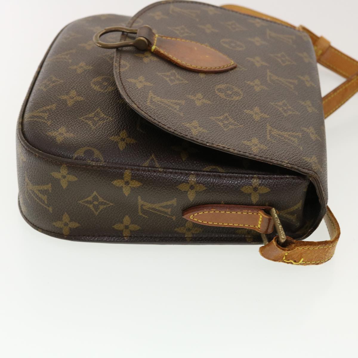 LOUIS VUITTON Monogram Saint Cloud GM Shoulder Bag LV Auth 41025