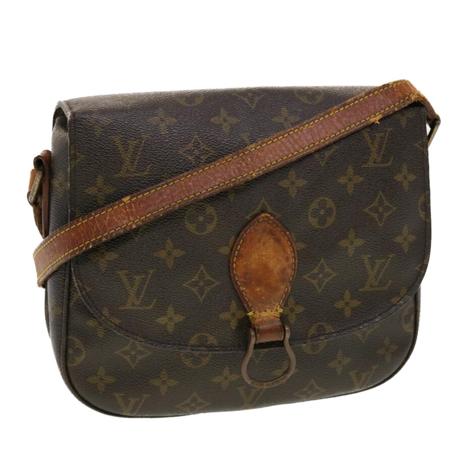 LOUIS VUITTON Monogram Saint Cloud GM Shoulder Bag LV Auth 41083 | Studio Nafay