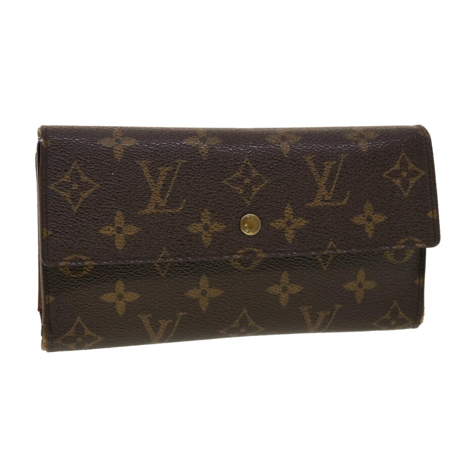 LOUIS VUITTON Monogram Portefeuille International Long Wallet Auth 41654 | Studio Nafay