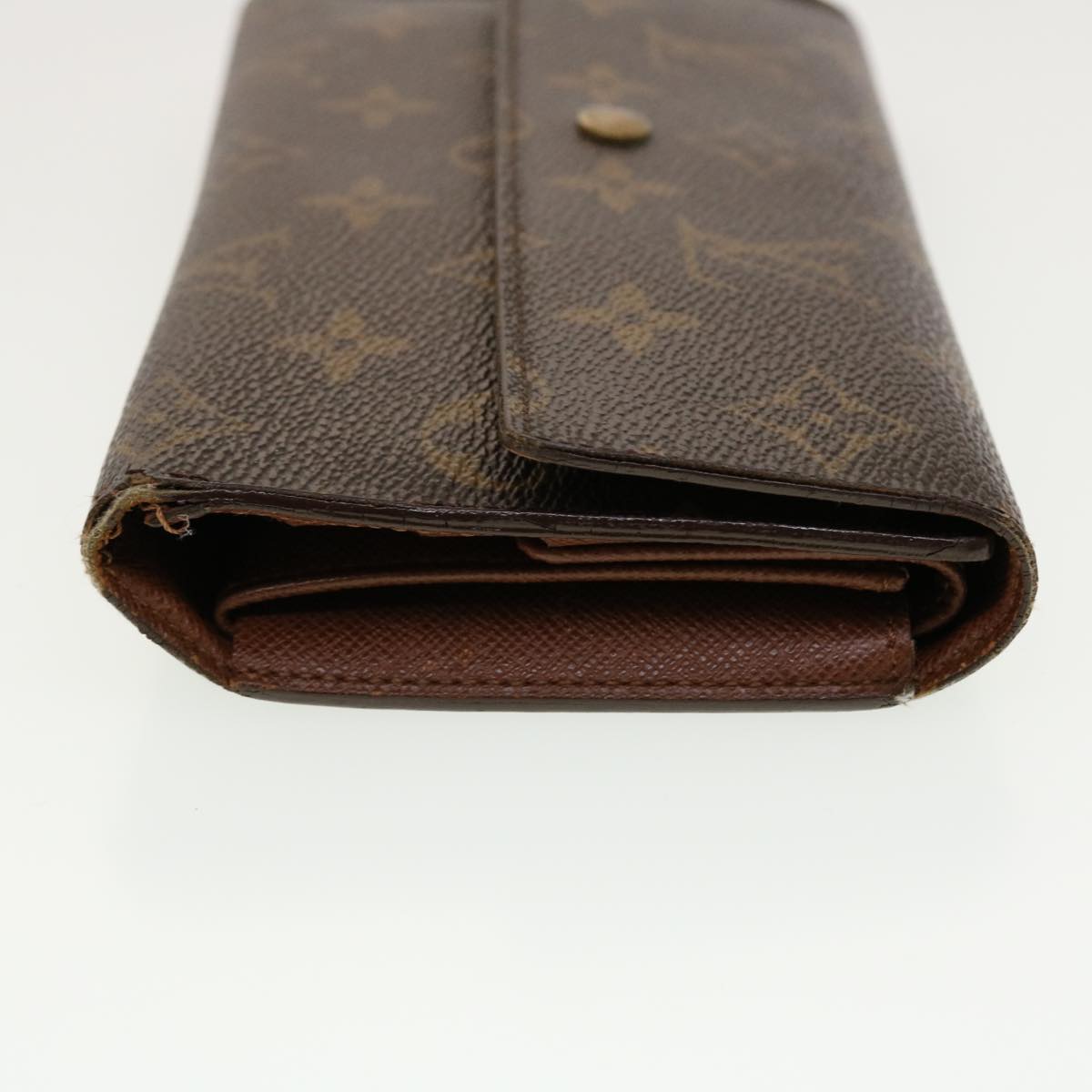 LOUIS VUITTON Monogram Portefeuille International Long Wallet Auth 41654