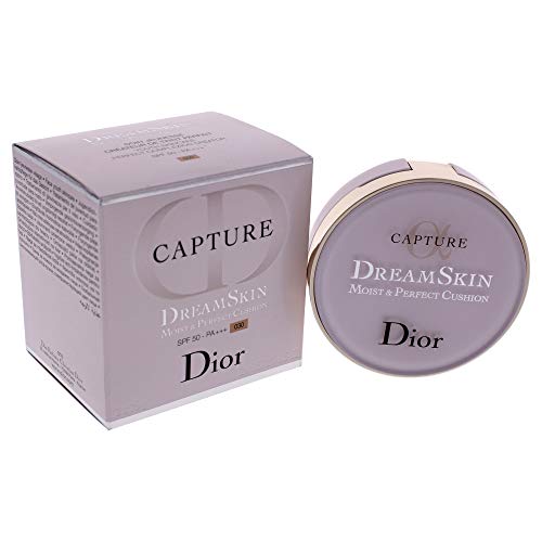 Dior Capture Dreamskin Moist and Perfect Cushion SPF 50-030 Medium Beiger for Women - 2 x 0.5 oz Foundation | Studio Nafay