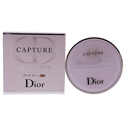 Dior Capture Dreamskin Moist and Perfect Cushion SPF 50-030 Medium Beiger for Women – 2 x 0.5 oz Foundation